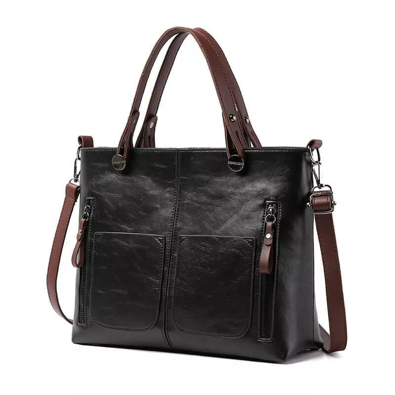 Classic Leather Shoulder Bag | Stylish Everyday Use