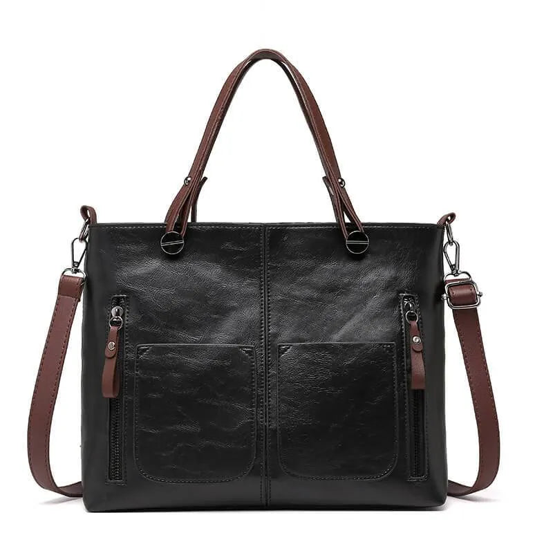 Classic Leather Shoulder Bag | Stylish Everyday Use