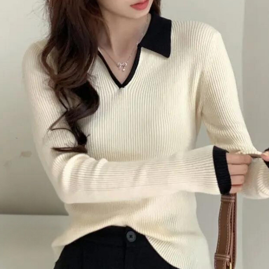 Women's fashionable casual sweater