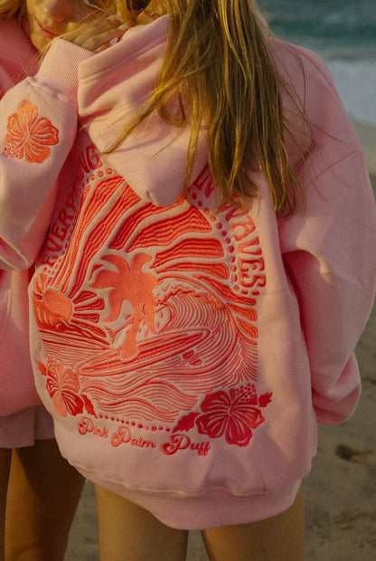 Hoodie with Sunset Back Design | Cozy Fit for All-Day Wear