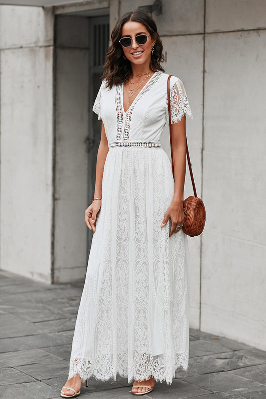 Fill Your Heart Lace Maxi Dress