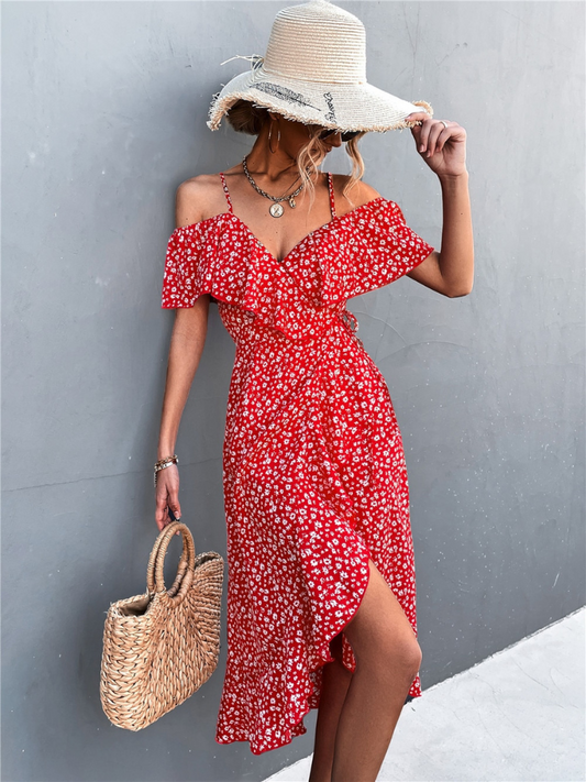 Floral Off-Shoulder Dress | Stylish Summer Fit