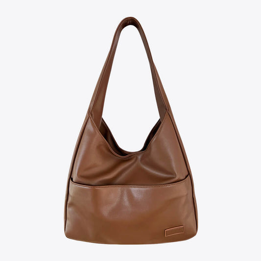 Faux Leather Shoulder Bag | Classic Jolina Design