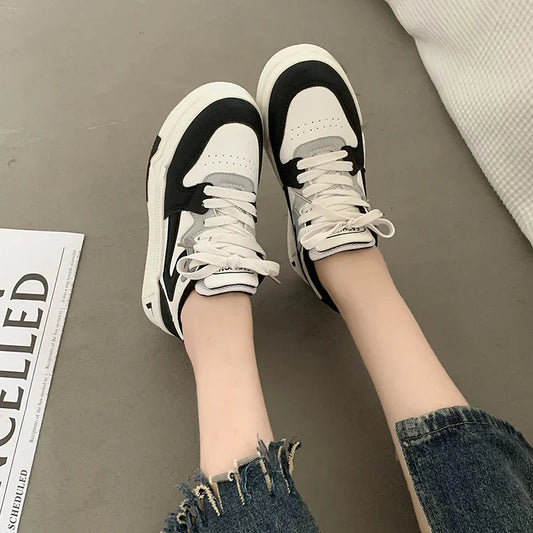 Trendy Casual Sneakers | Comfortable Platform Style