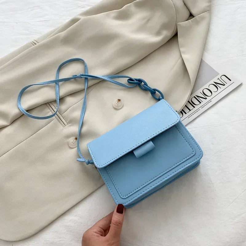 Leather Crossbody Bag | Timeless Flap Style