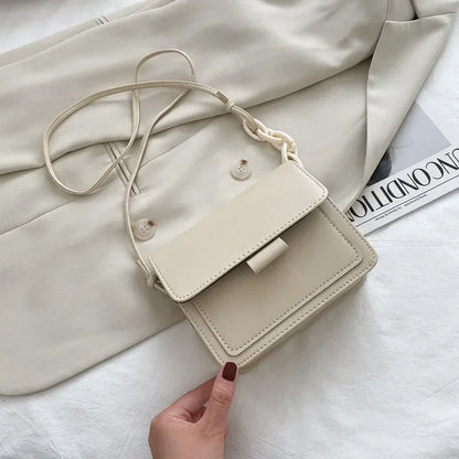 Leather Crossbody Bag | Timeless Flap Style