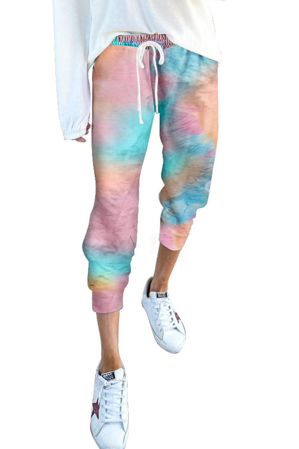 Drawstring Tie Dye Jogger