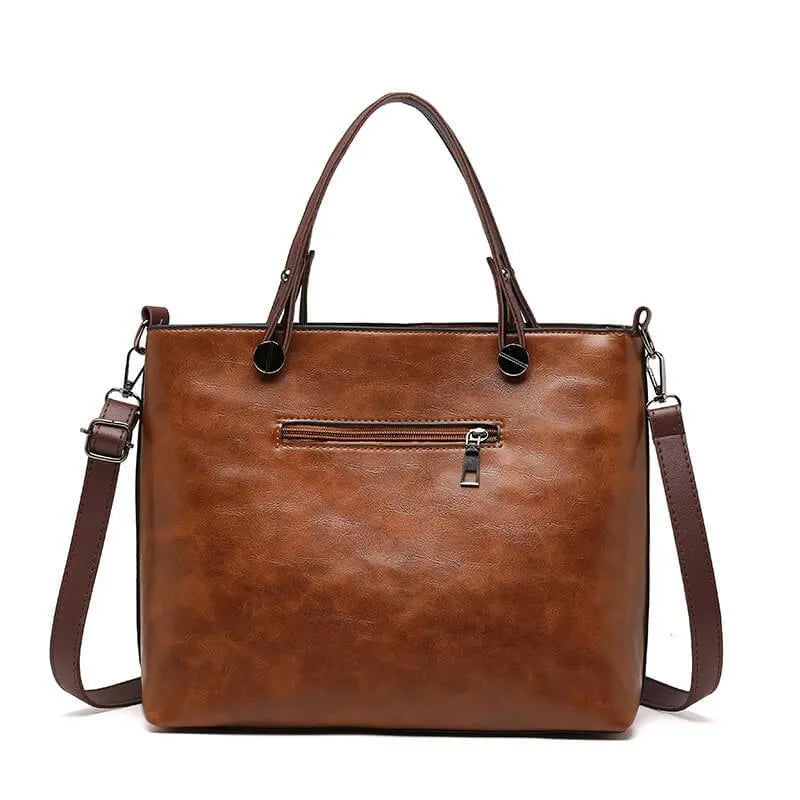 Classic Leather Shoulder Bag | Stylish Everyday Use