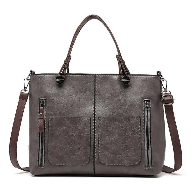 Classic Leather Shoulder Bag | Stylish Everyday Use