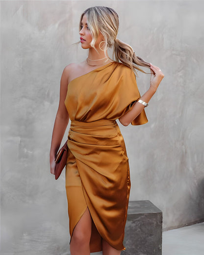 Elegant Silk Party Dress | Amira Summer Style