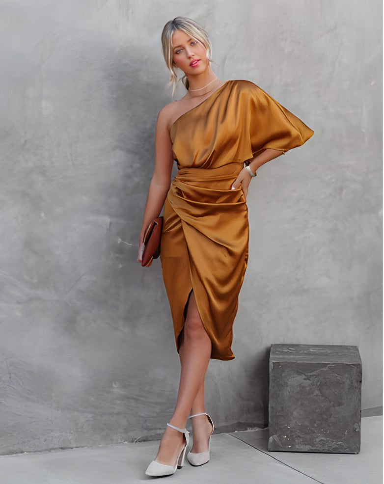 Elegant Silk Party Dress | Amira Summer Style